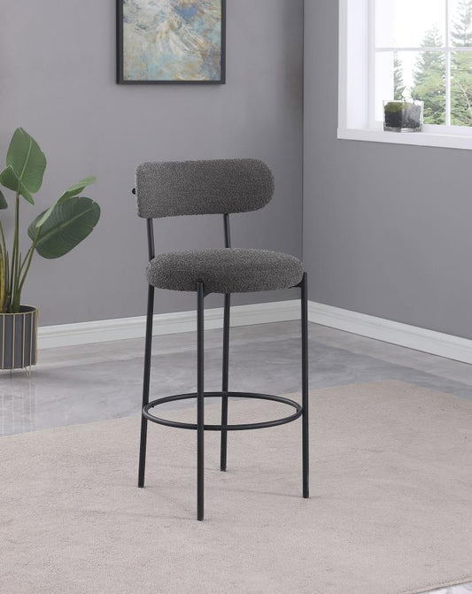 Viola Boucle Upholstered Bar Chair (Set of 2)