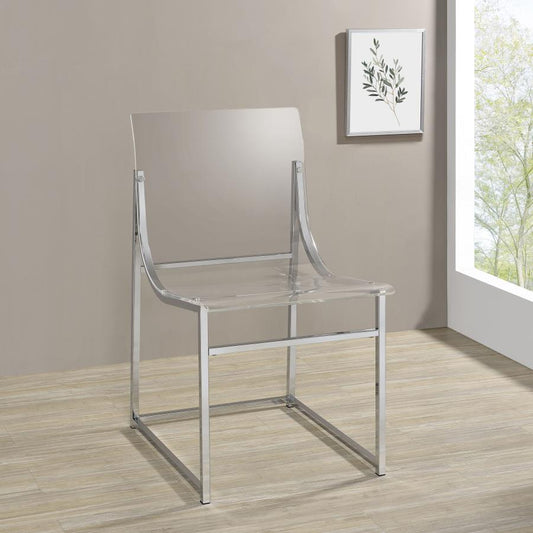 Adino Acrylic Dining Side Chair (Set of 2)