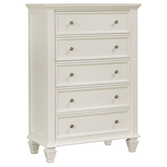 Sandy Beach 5-drawer Bedroom Chest