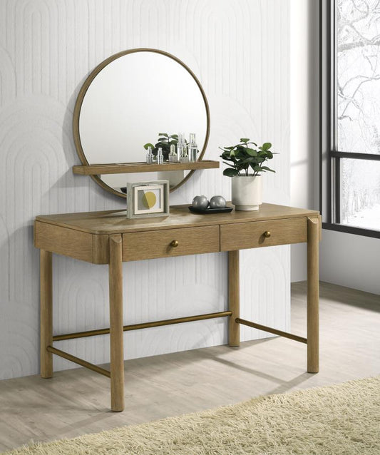 Arini Makeup Vanity Table and Mirror Set
