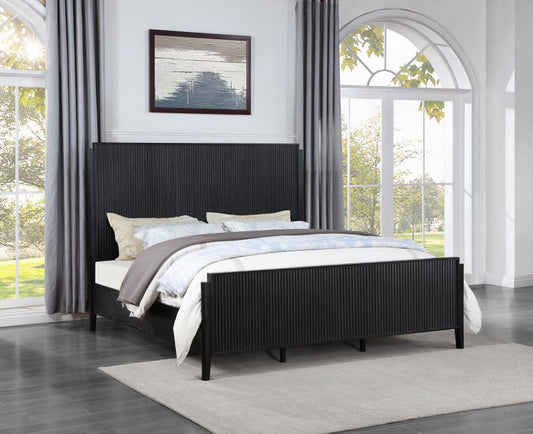 Brookmead Wood Panel Bed
