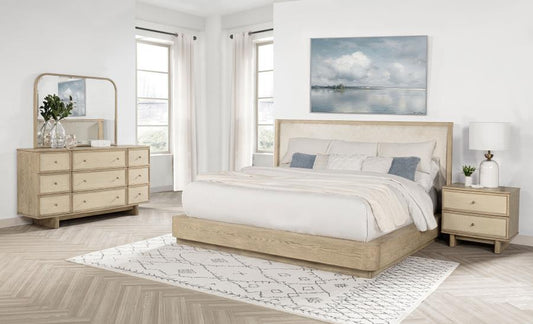 Kailani Bedroom Set Beige Oak