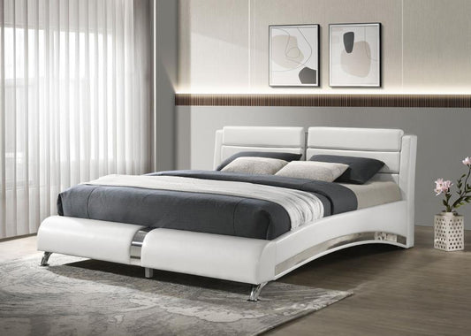 Jeremaine Upholstered Sleigh Bed