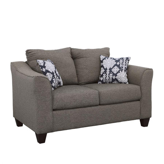 Salizar Upholstered Flared Arm Loveseat