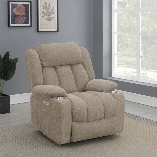 Houston Upholstered Power Lift Recliner Chair