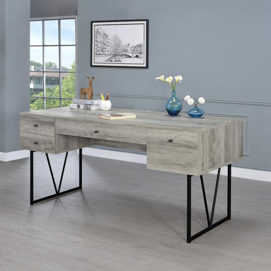 Analiese 63-inch 4-drawer Writing Desk