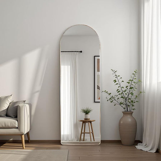 Stabler 20 x 60 Inch Metal Framed Floor Mirror