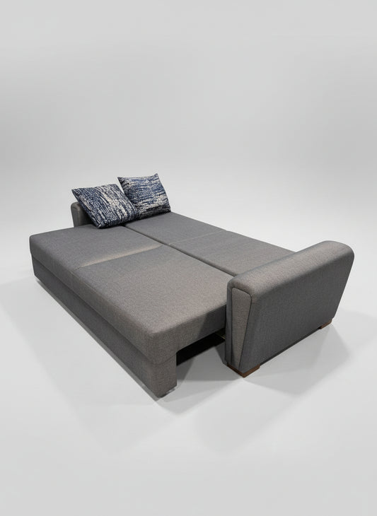 Brera - 3 Seater Sofa Bed - 11003 Brown Blue