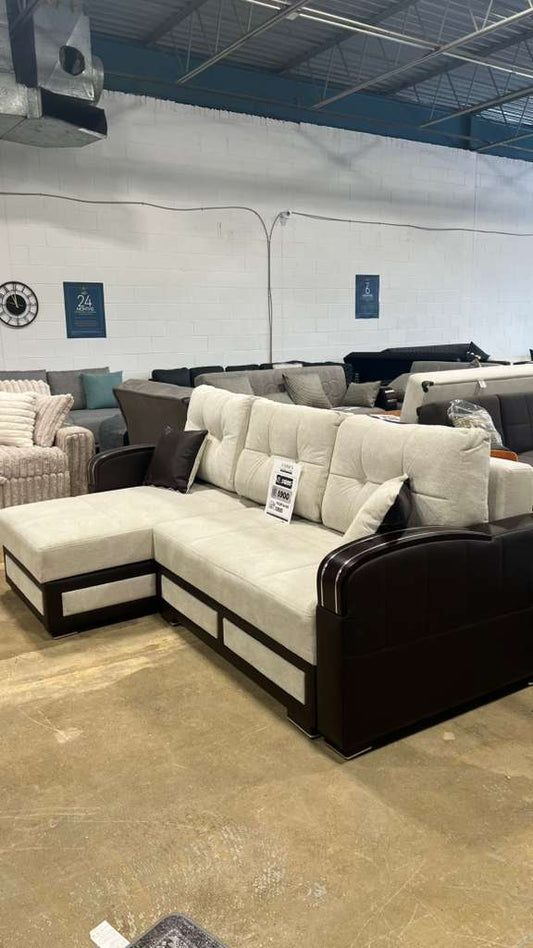 OTTOMANSON DOUBLE CHASE MAYA SECTIONAL