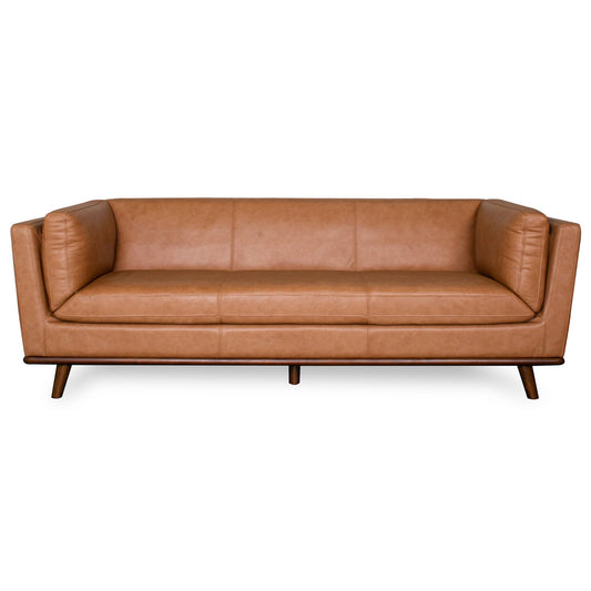 Phoenix Cognac Leather Sofa