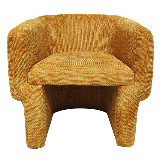 Wichita Gold Chenille Lounge Chair