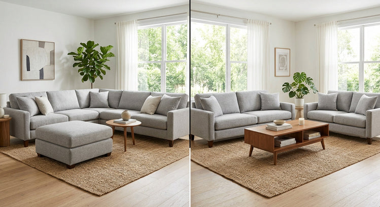 Sectional Sofa vs. Sofa and Loveseat: Which Setup Is Right for Your Ho ...