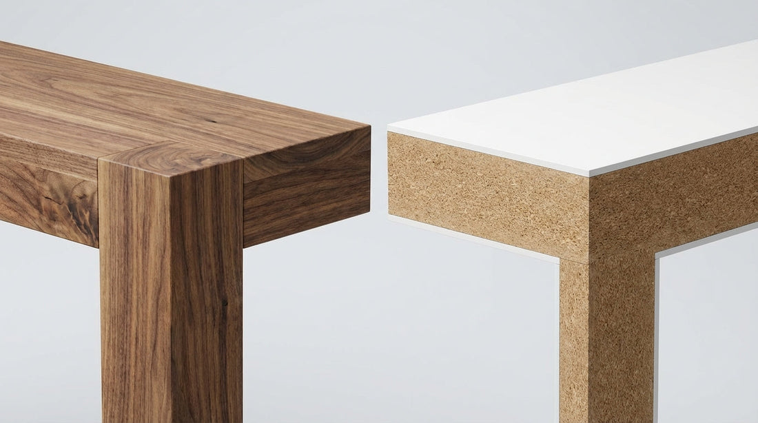 Solid Wood vs. MDF Dining Tables: Which is Actually Better for Your Home?