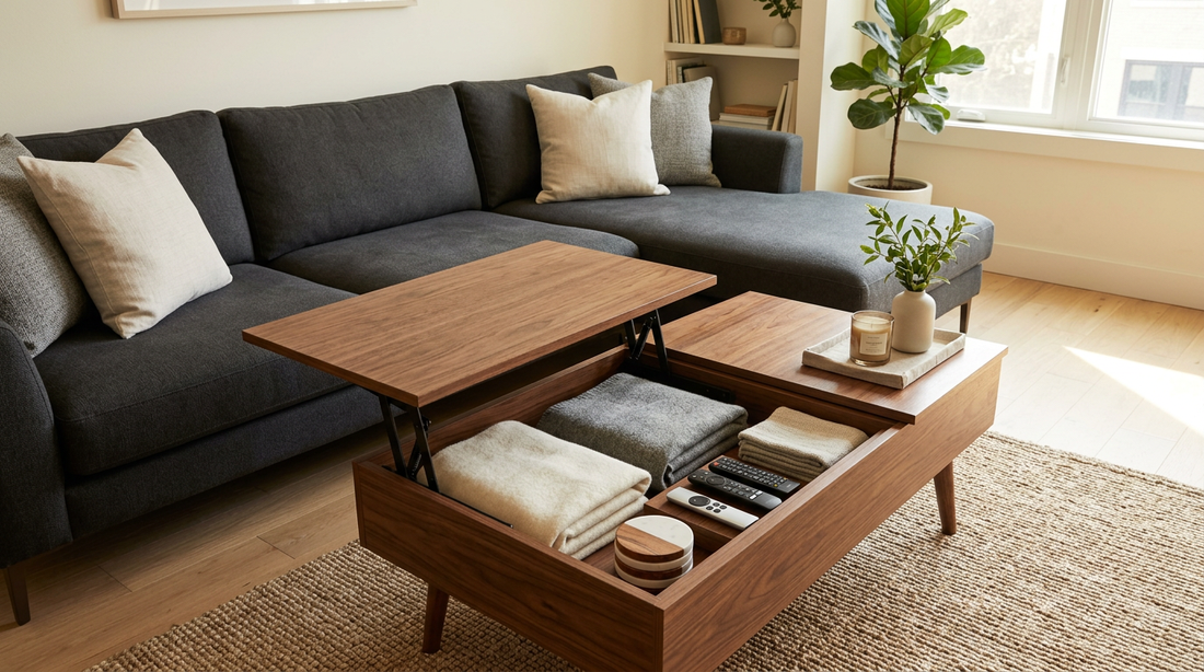 Why Every Living Room Needs a Coffee Table with Storage