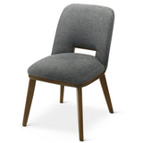 Bonney Dark Grey Fabric Dining Chair