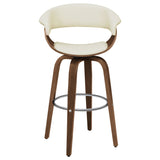 Zion Upholstered Swivel Bar Stool