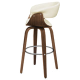 Zion Upholstered Swivel Bar Stool