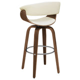 Zion Upholstered Swivel Bar Stool