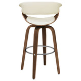 Zion Upholstered Swivel Bar Stool