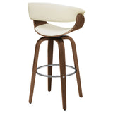 Zion Upholstered Swivel Bar Stool