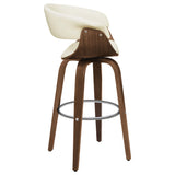 Zion Upholstered Swivel Bar Stool