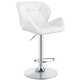 Berrington Upholstered Adjustable Bar Stool (Set of 2)