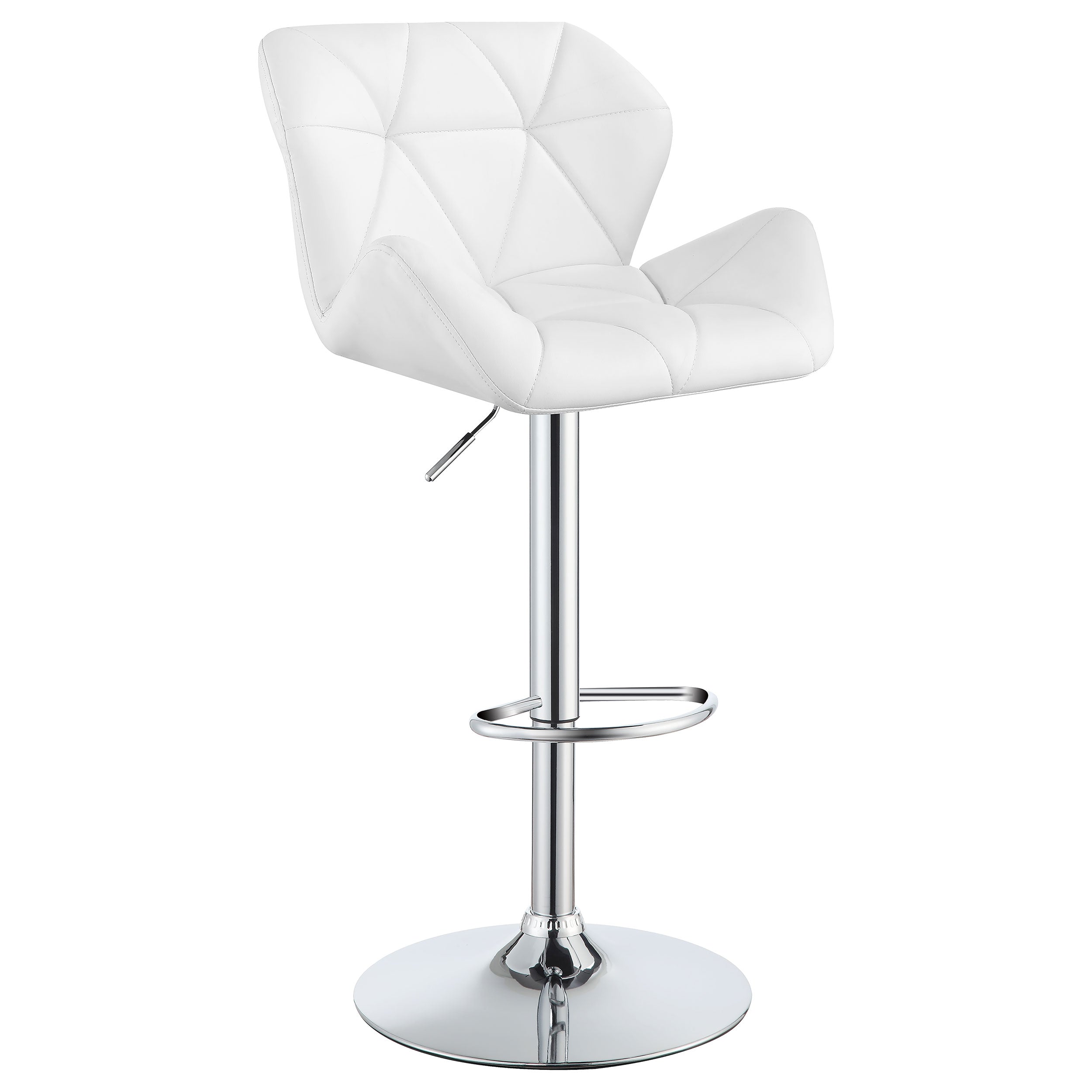 Berrington Upholstered Adjustable Bar Stool (Set of 2)