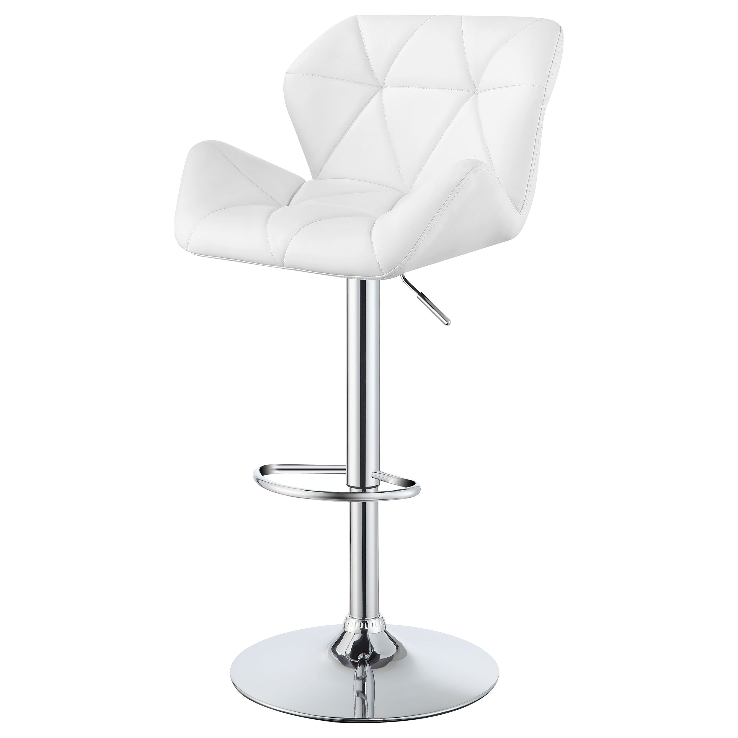Berrington Upholstered Adjustable Bar Stool (Set of 2)