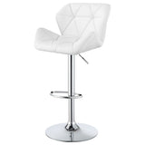 Berrington Upholstered Adjustable Bar Stool (Set of 2)