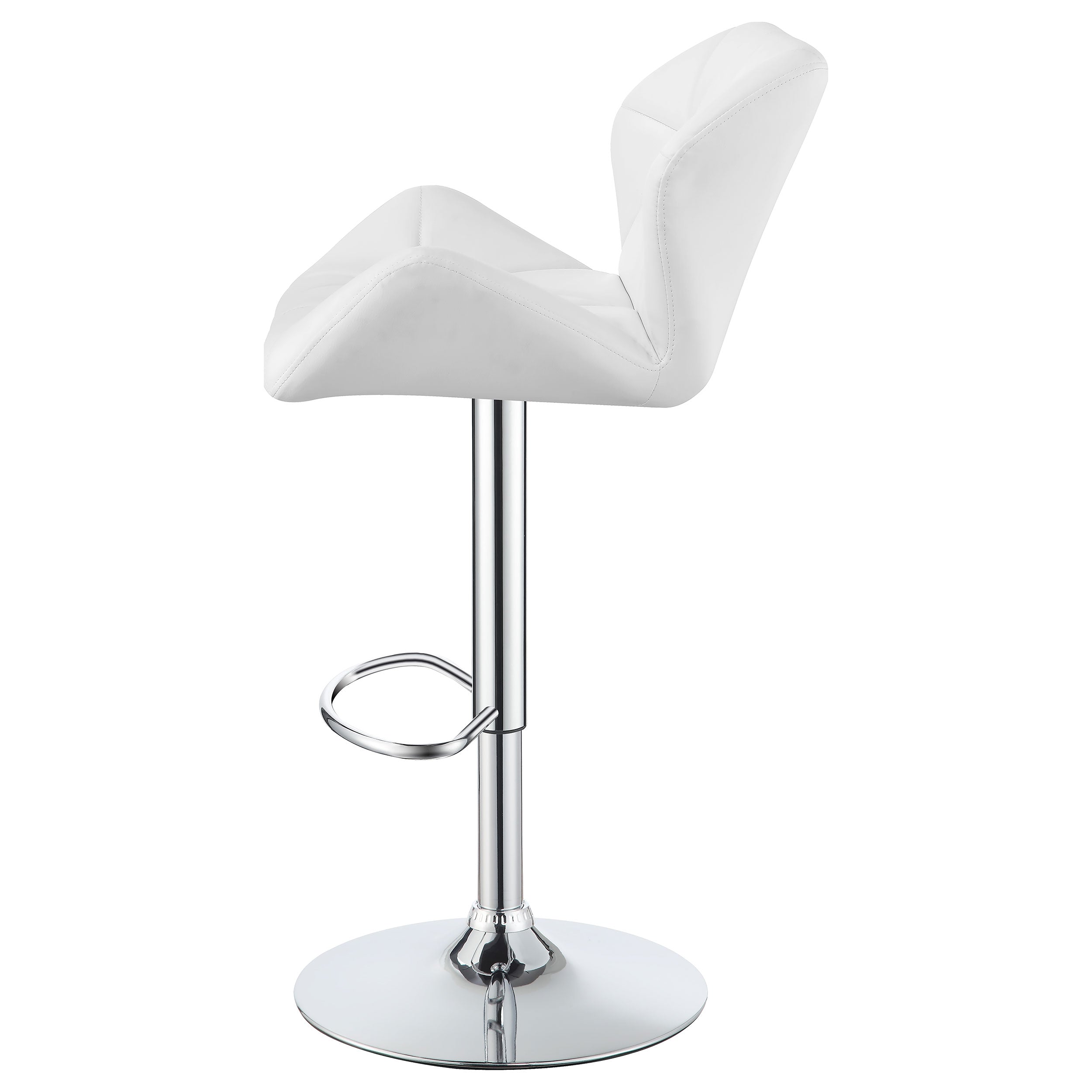 Berrington Upholstered Adjustable Bar Stool (Set of 2)