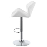 Berrington Upholstered Adjustable Bar Stool (Set of 2)