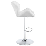 Berrington Upholstered Adjustable Bar Stool (Set of 2)