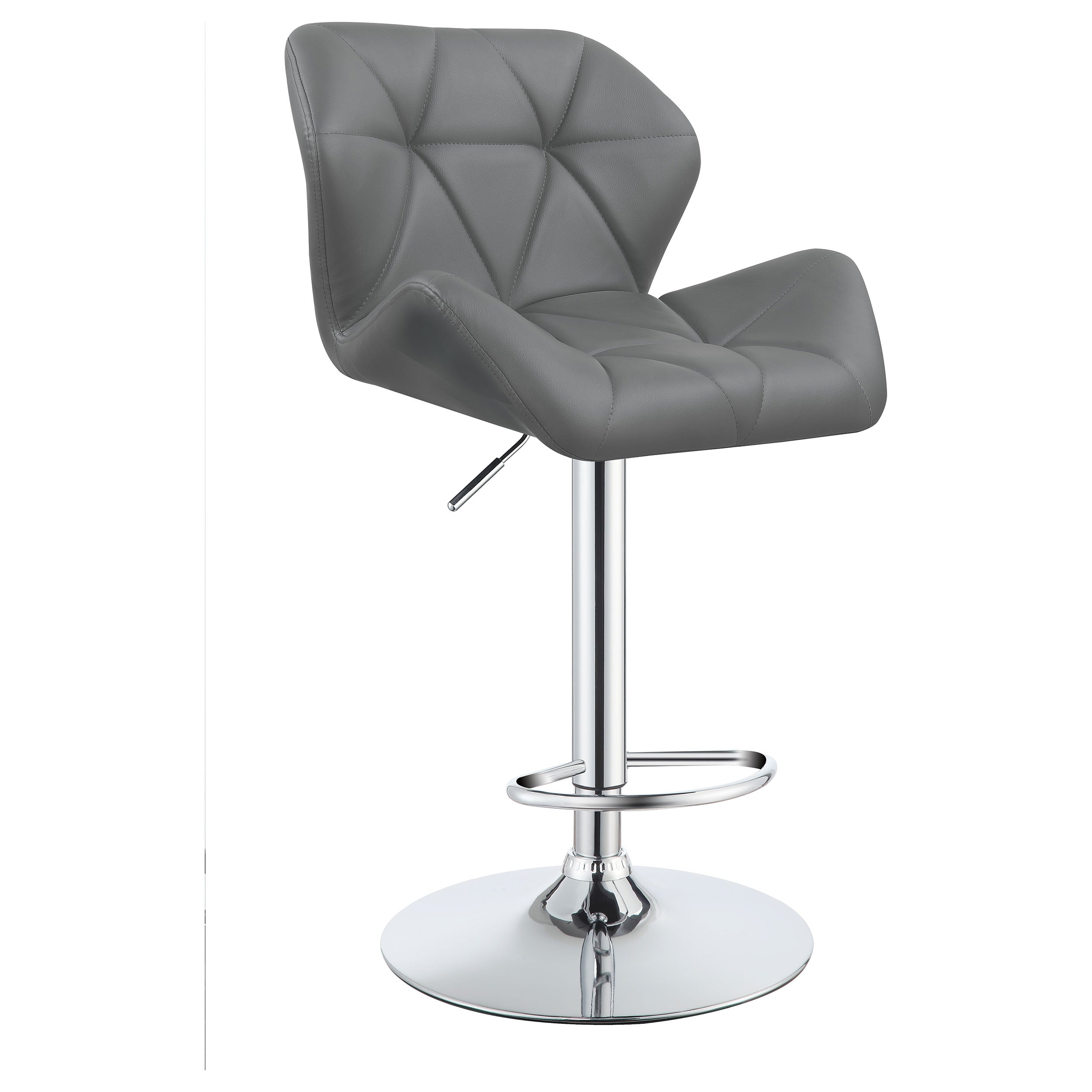 Berrington Upholstered Adjustable Bar Stool (Set of 2)