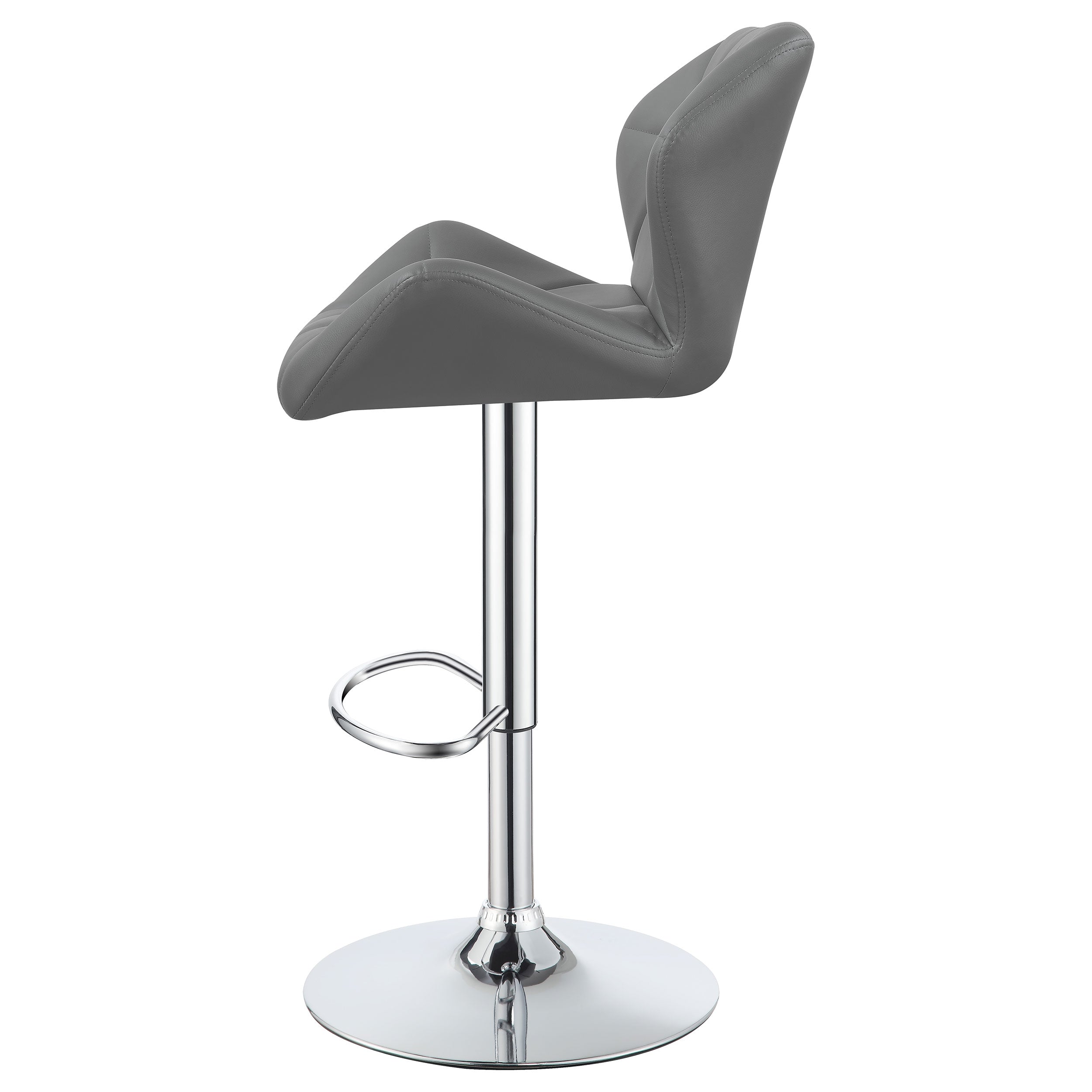 Berrington Upholstered Adjustable Bar Stool (Set of 2)
