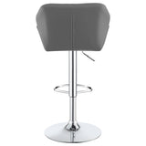Berrington Upholstered Adjustable Bar Stool (Set of 2)