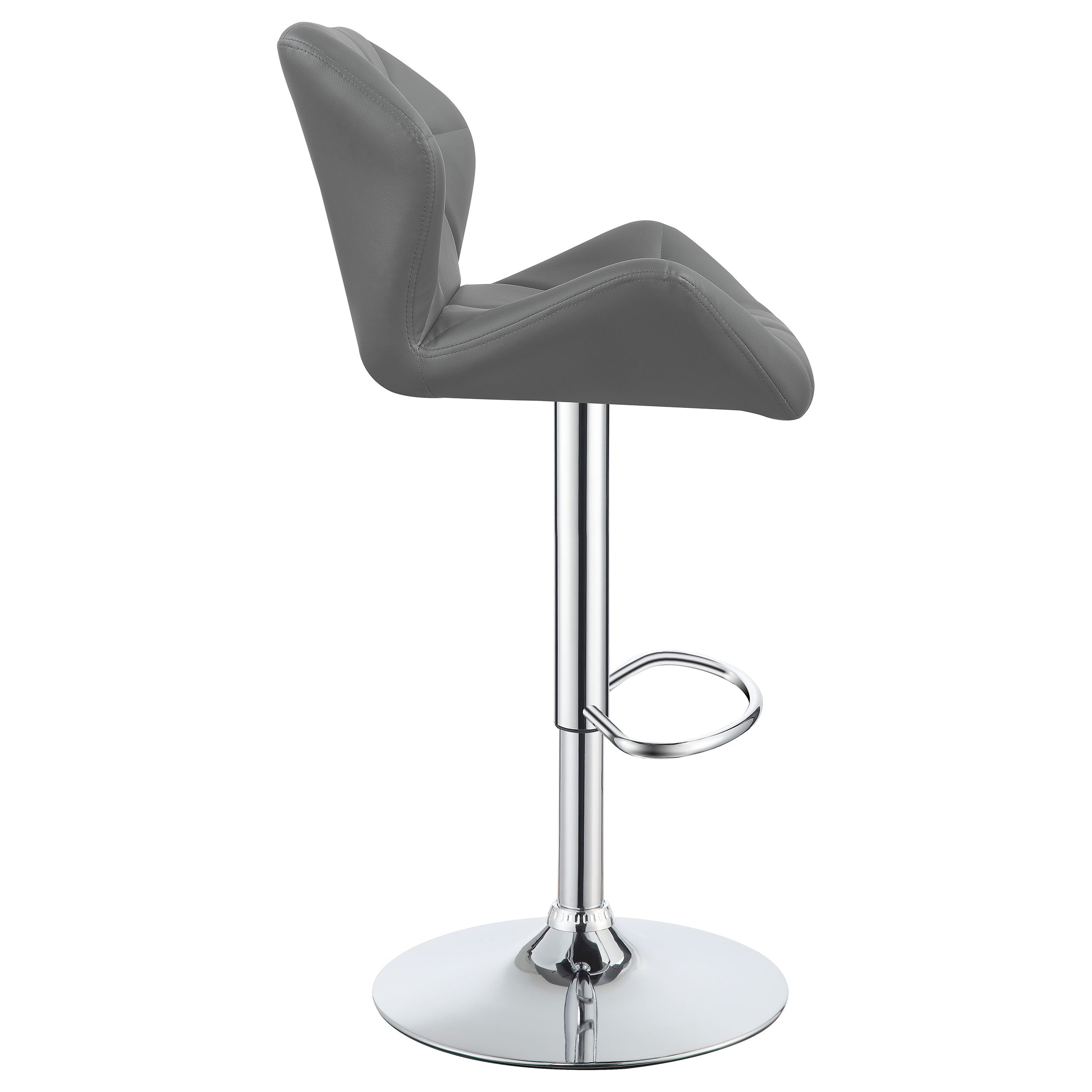 Berrington Upholstered Adjustable Bar Stool (Set of 2)