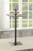 Cavalier Square 24-inch Pub Height Bistro Bar Table Dark Elm