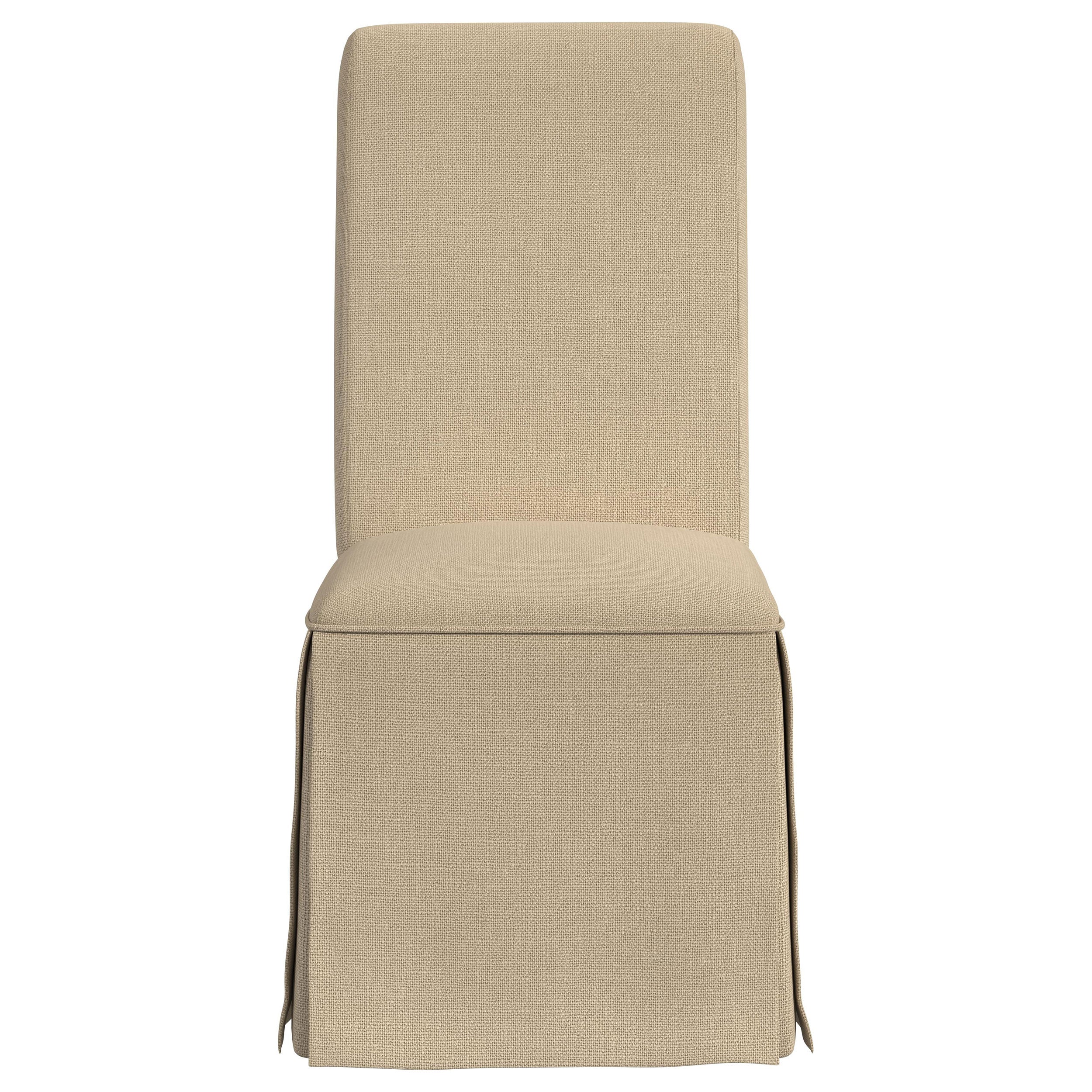 Shawna Upholstered Skirted Side Chair (Set of 2)