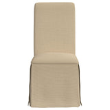 Shawna Upholstered Skirted Side Chair (Set of 2)