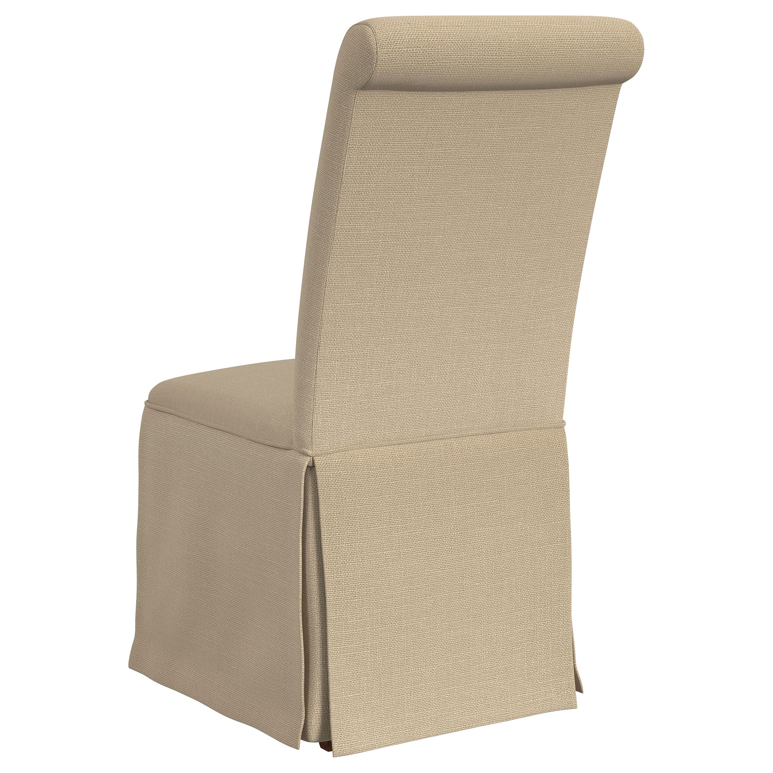 Shawna Upholstered Skirted Side Chair (Set of 2)