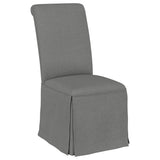 Shawna Upholstered Skirted Side Chair (Set of 2)