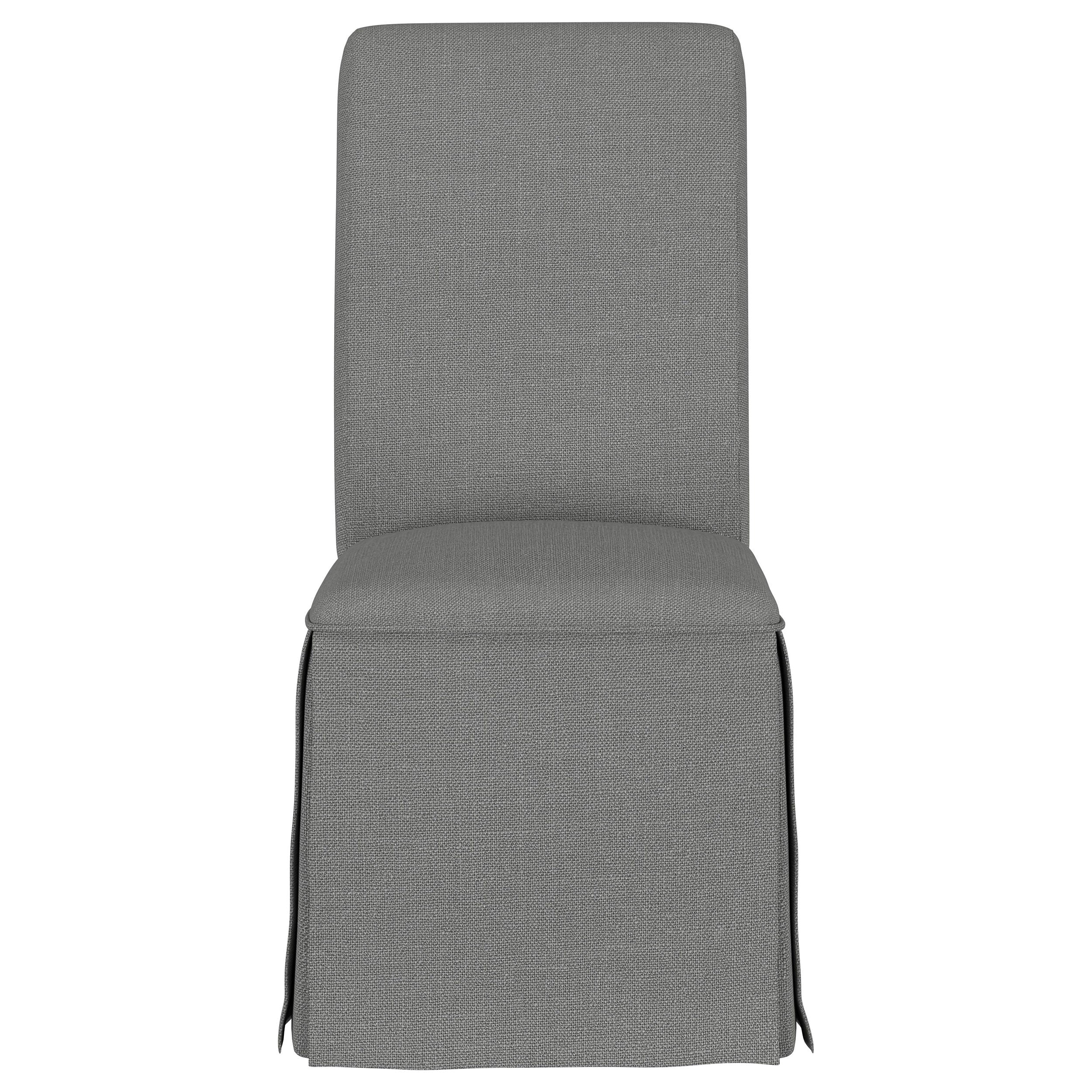 Shawna Upholstered Skirted Side Chair (Set of 2)