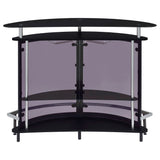 Amarillo Freestanding Glass Top Home Bar Wine Cabinet