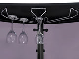 Amarillo Freestanding Glass Top Home Bar Wine Cabinet