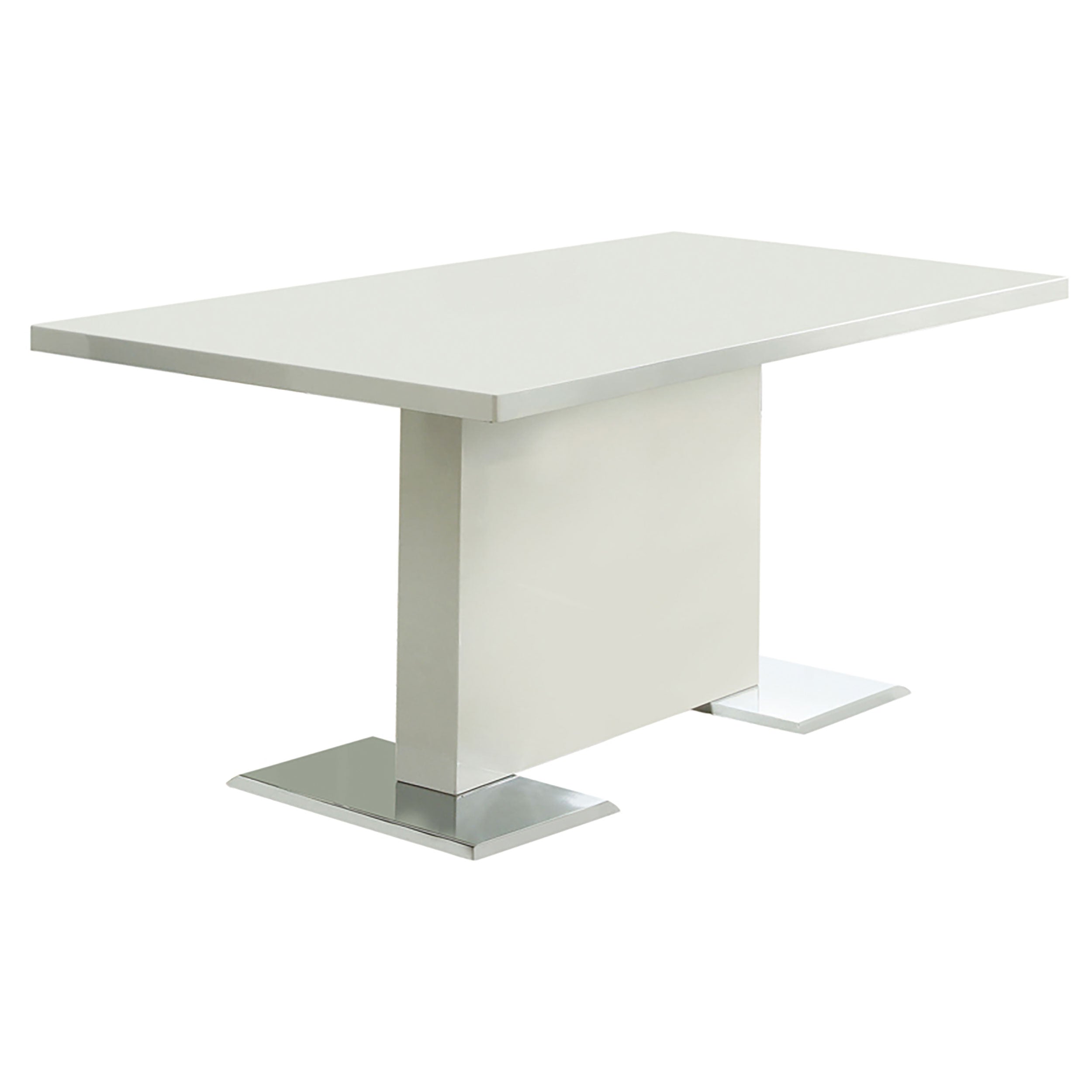 Anges Dining Table Set High Gloss