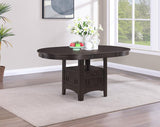 Lavon Oval 60-inch Extension Leaf Dining Table Medium