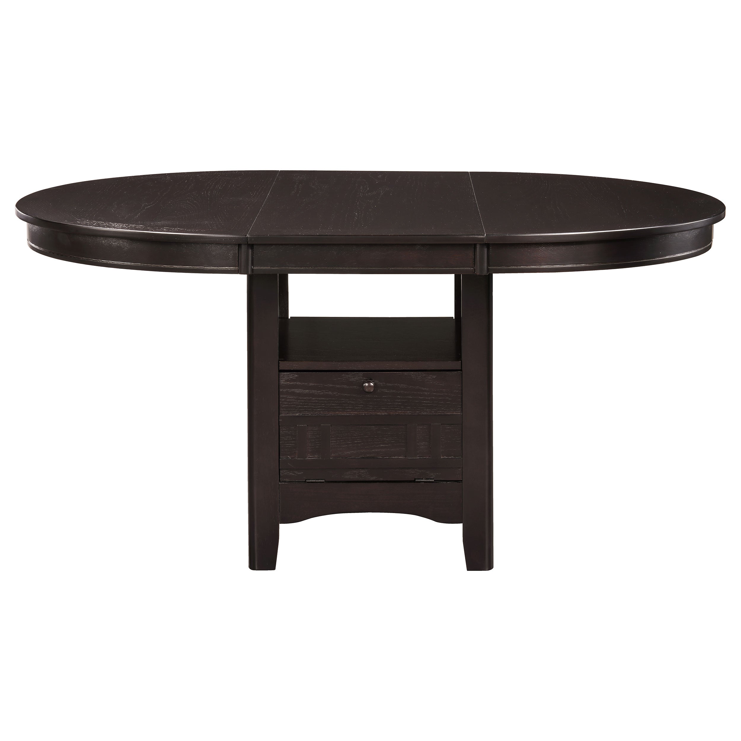 Lavon Oval 60-inch Extension Leaf Dining Table Medium