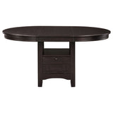 Lavon Oval 60-inch Extension Leaf Dining Table Medium