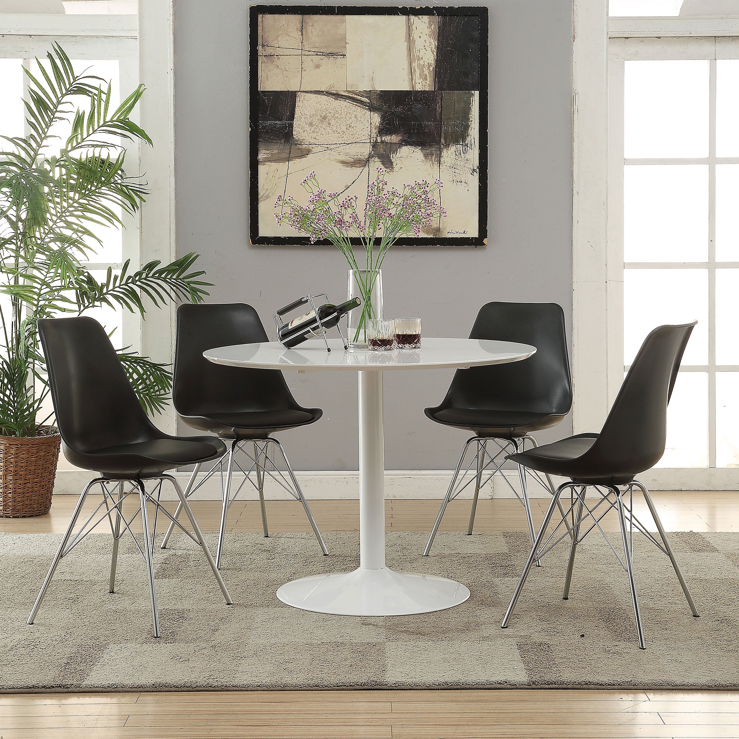Juniper Polypropylene Dining Side Chair (Set of 2)
