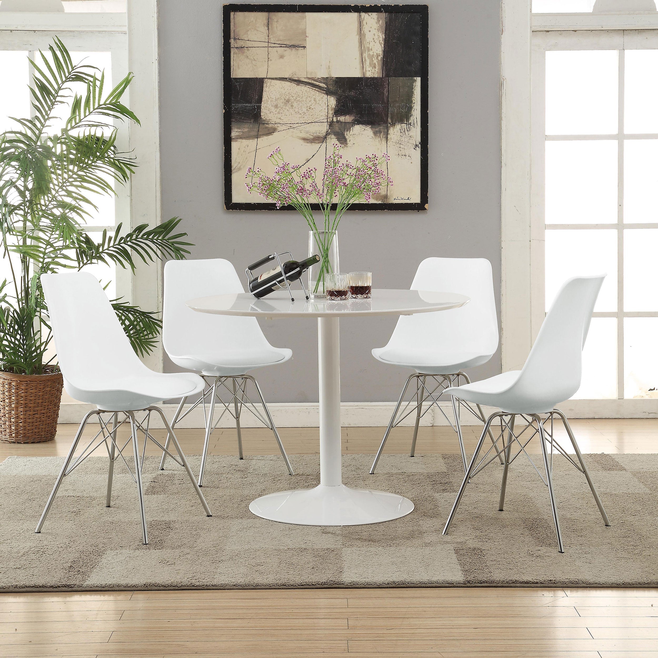 Juniper Polypropylene Dining Side Chair (Set of 2)